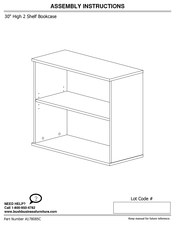 Bush Business Furniture A178085C Manual Del Usuario