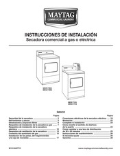 Maytag MDE17CS Instrucciones De Instalación