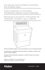 Haier GDE 950AW Manual Para El Usuario E Instrucciones De Instalación