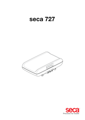 Seca 727 Manual De Instrucciones Y Garantía