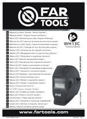 Far Tools WH13C Traduccion Del Manual De Instrucciones Originale