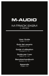 M-Audio M-Track 2x2M C Serie Guia Del Usuario