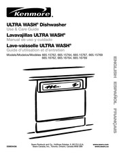 Kenmore ULTRA WASH 665.15767 Manual De Uso Y Cuidado