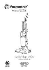 Vacmaster UC0101 Guía De Uso Y Cuidado