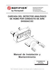 Honeywell Notifier DH500AC/DC Manual De Instalación Y Mantenimiento