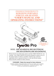 GHP Group Dyna-Glo Pro RMC-KFA210TDGP-02 User Manual