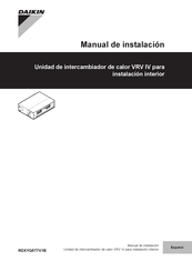 Daikin RDXYQ5 Manual De Instalación