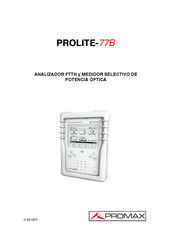 Promax PROLITE-77B Manual De Instrucciones