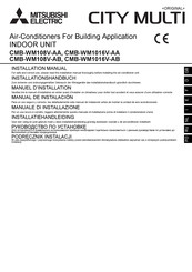 Mitsubishi Electric CITY MULTI CMB-WM108V-AA Manual De Instalación