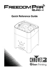 Chauvet Dj Freedom Par Quad-4 Guía De Referencia Rápida