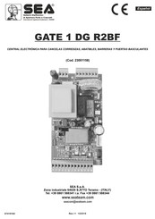 SEA GATE 1 DG R2BF Manual De Instrucciones