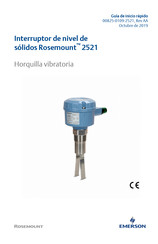 Emerson Rosemount 2521 Guia De Inicio Rapido