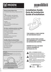 Moen INS10606 Guia De Instalacion