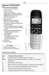 Gigaset A39H Manual De Instrucciones