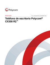 Polycom CX300 R2 Guía De Usuario