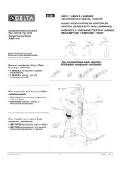 Delta Addison 592-DST Serie Manual De Instrucciones