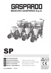 GASPARDO SP 8 Empleo Y Mantenimiento