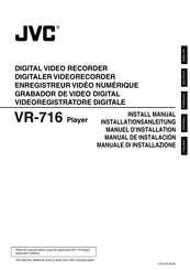 JVC VR-716 Manual De Instalación