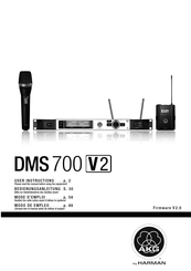 Harman AKG DMS 700 V2 Manual Del Usuario