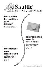 Skuttle Indoor Air Quality Products SK0-0055-001 Instrucciones Para La Instalación