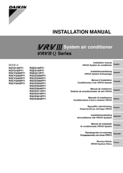 Daikin RQCYQ460PY1 Manual De Instalación