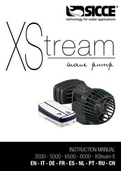 Sicce XStream-E 24 V Manual De Instrucciones