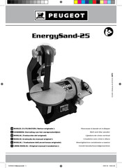 PEUGEOT EnergySand-25 Manual