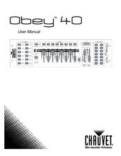 Chauvet Obey 40 Manual De Usuario