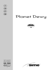 Sime Planet Dewy 30 BFT Manual Del Usuario