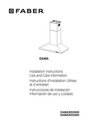 Faber DAMA36SS600 Instrucciones De Instalación