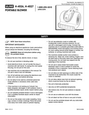 Uline H-4027 Manual De Instrucciones