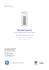GE TME 15 Serie Manual Usuario