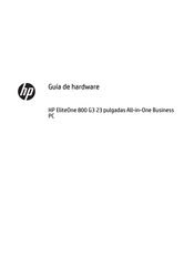 HP EliteOne 800 G3 23 pulgadas All-in-One Guía De Hardware