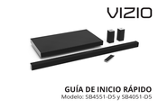 Vizio SB4551-D5 Guia De Inicio Rapido