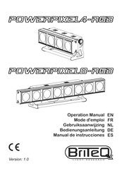 Briteq POWERPIXEL4-RGB Manual De Instrucciones