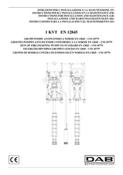 DAB 1 KVT Instrucciones Para La Instalación Y El Mantenimiento