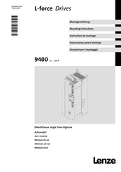 Lenze L-force 9400 Instrucciones Para El Montaje