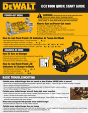 DeWalt DCB1800 Guia De Inicio Rapido