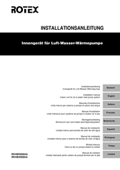 Rotex RKHBX016AB Manual De Instalación