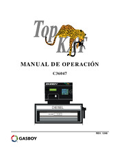 Gasboy TopKAT 900 Serie Manual De Operación