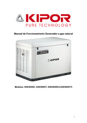 Kipor KNE9000T Manual De Funcionamiento