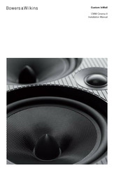 Bowers & Wilkins CWM Cinema 6 Manual De Instrucciones