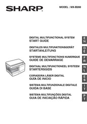 Sharp MX-B200 Guía De Inicio