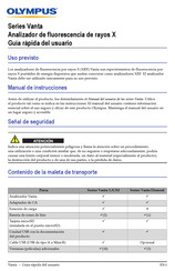 Olympus Vanta Serie Guía Rápida Del Usuario