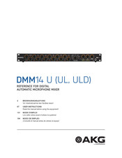 Harman AKG DMM14 ULD Manual Del Usuario