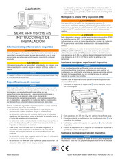 Garmin VHF 115 AIS Instrucciones De Instalación