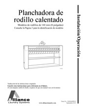Alliance Laundry Systems FWF8C Instalación/Operación