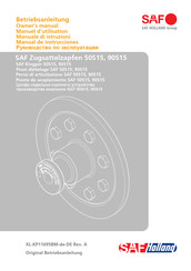 SAF 90S15 Manual De Instrucciones