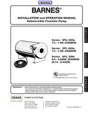 Barnes 2P5 SERIE Manual De Instalación Y Operaciones