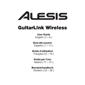 Alesis GuitarLink Guia Del Usuario